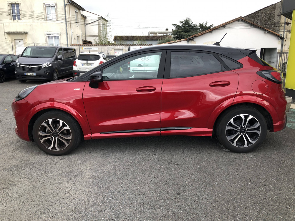 Acheter Ford Puma Puma 1.0 Flexifuel 125 ch mHEV S&S BVM6 ST-Line 5p occasion dans les concessions du Groupe Faurie