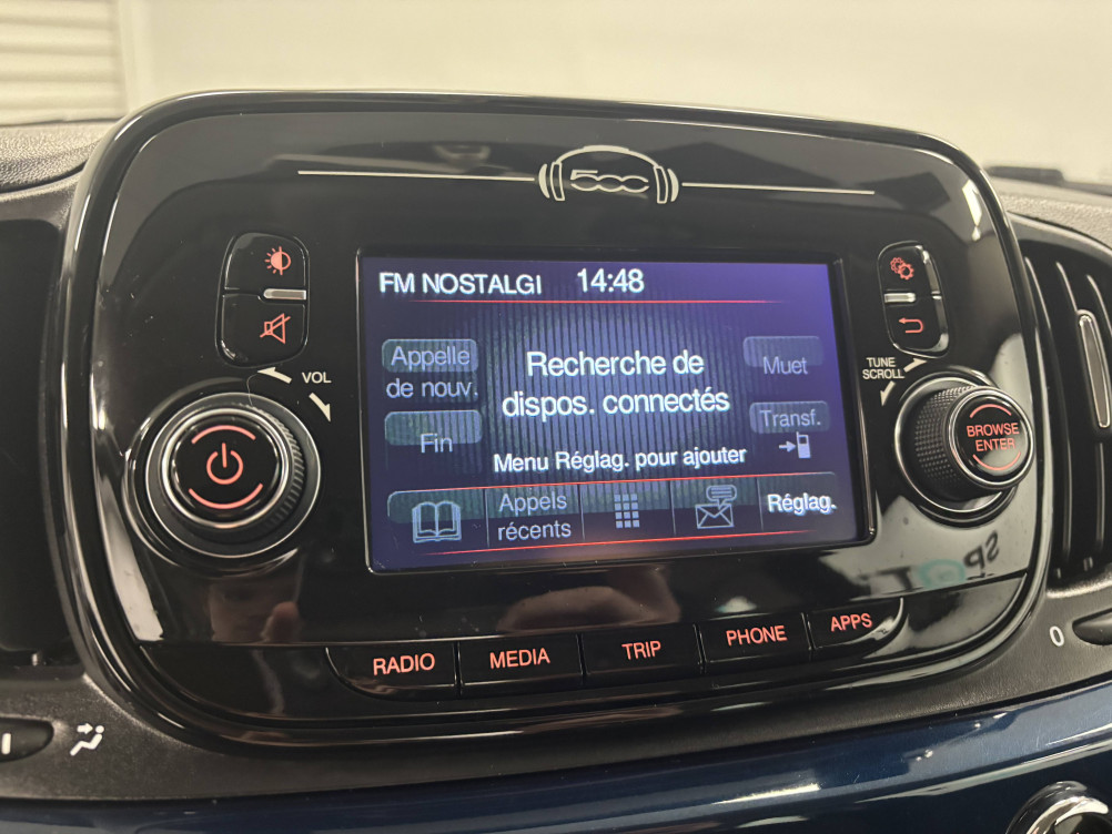 Acheter Fiat 500 500 1.2 69 ch Eco Pack Popstar 3p occasion dans les concessions du Groupe Faurie