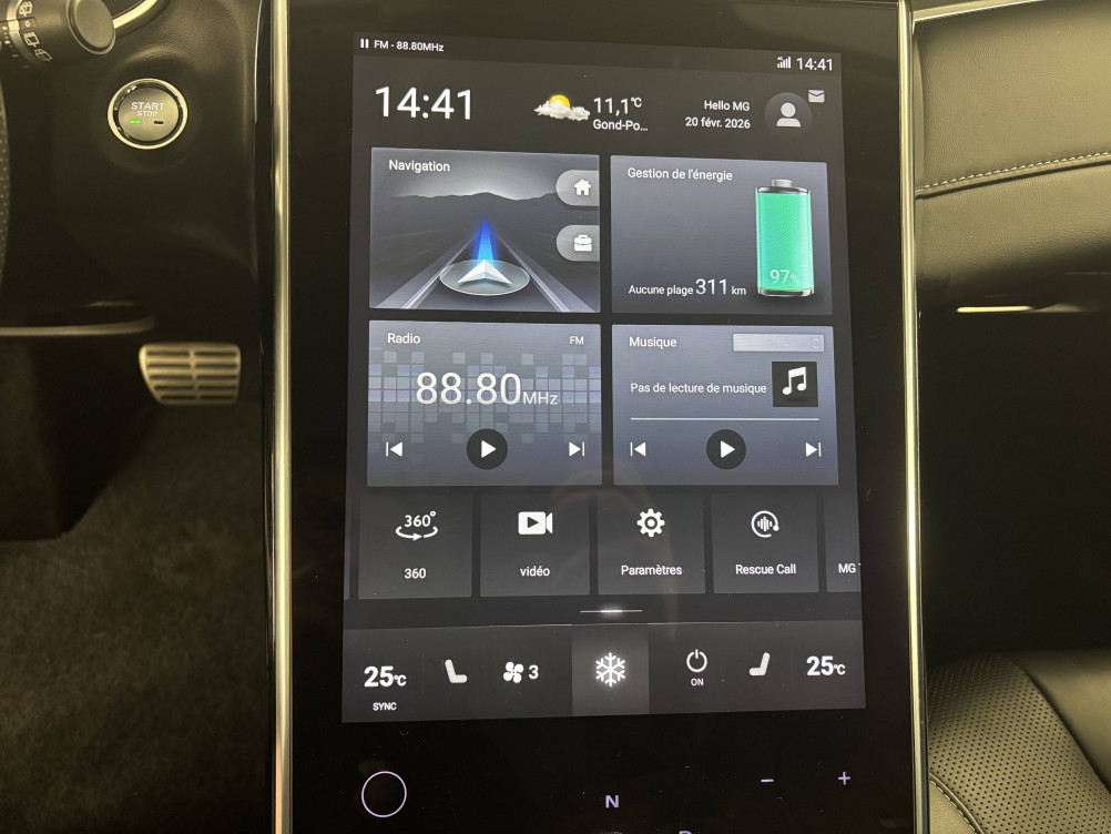 Acheter MG Motor Marvel R Marvel R EV 2WD Luxury 5p occasion dans les concessions du Groupe Faurie