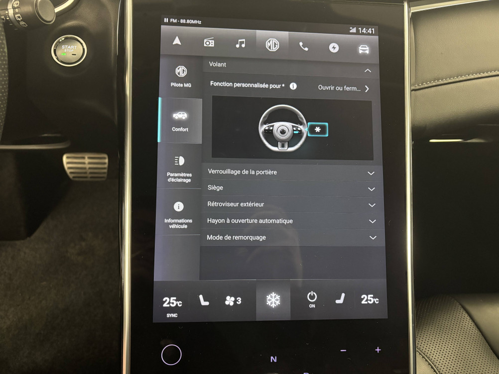 Acheter MG Motor Marvel R Marvel R EV 2WD Luxury 5p occasion dans les concessions du Groupe Faurie