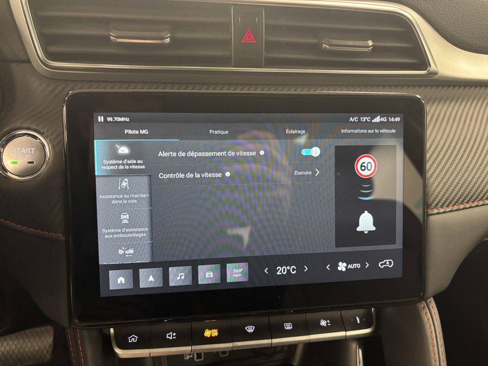 Acheter MG Motor ZS ZS EV Autonomie Etendue 70kWh - 115 kW 2WD Luxury 5p occasion dans les concessions du Groupe Faurie