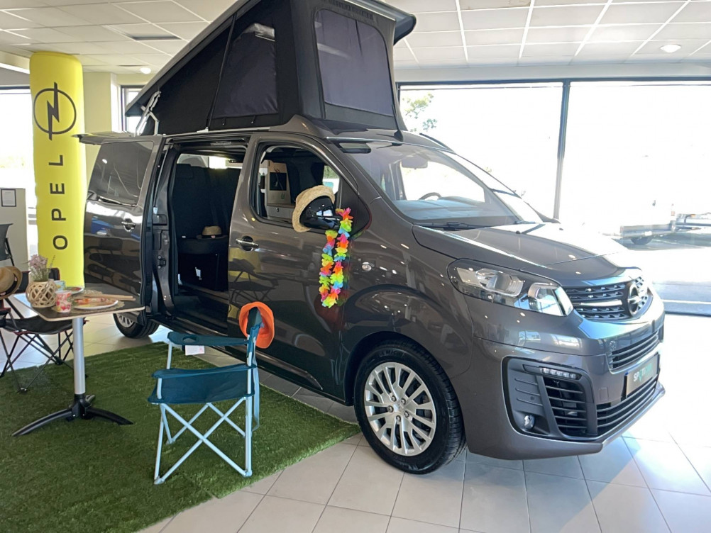 Acheter Opel Vivaro Fourgon VIVARO VAN AMENAGE BLUEHDI 180 S&S EAT8 100 KMS 4 PLACES  4p occasion dans les concessions du Groupe Faurie