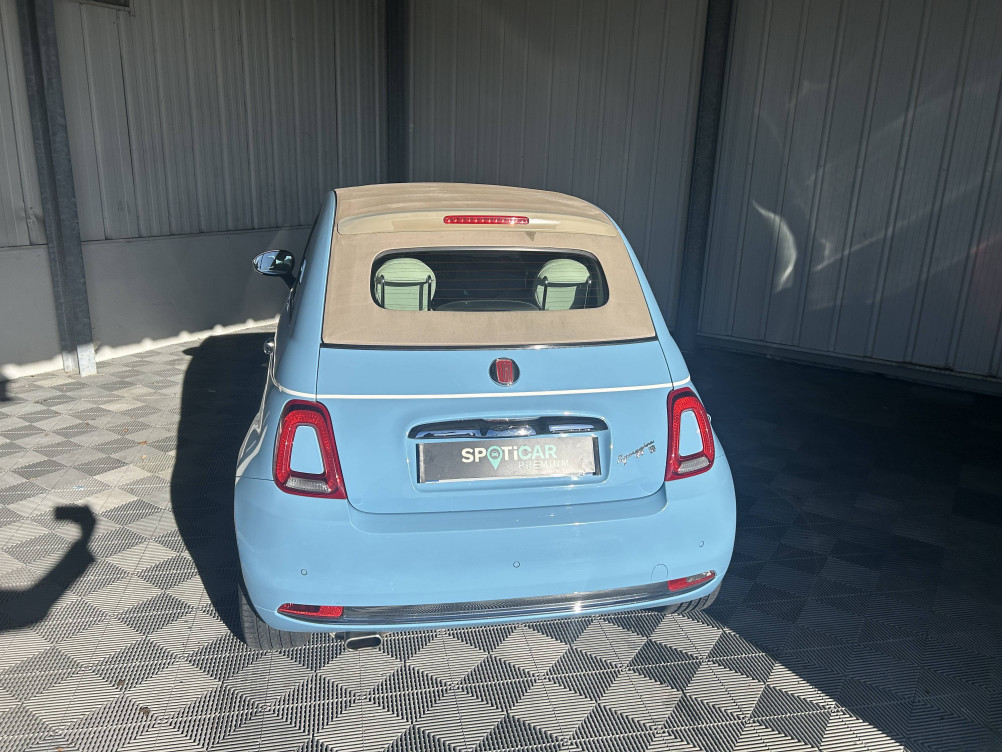 Acheter Fiat 500 500C 1.2 69 ch Dualogic Spiaggina 58 2p occasion dans les concessions du Groupe Faurie