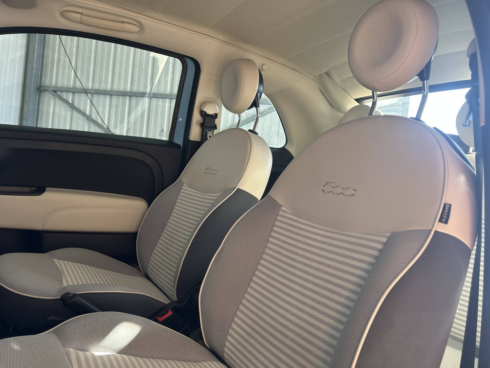 Acheter Fiat 500 500C 1.2 69 ch Dualogic Spiaggina 58 2p occasion dans les concessions du Groupe Faurie