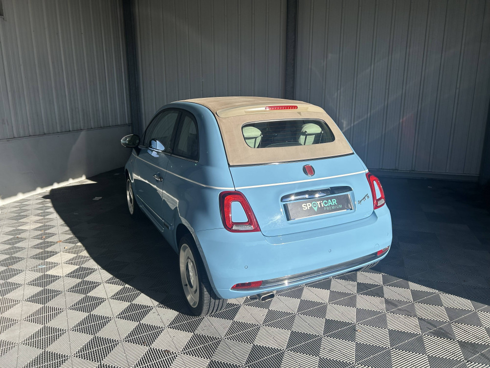 Acheter Fiat 500 500C 1.2 69 ch Dualogic Spiaggina 58 2p occasion dans les concessions du Groupe Faurie