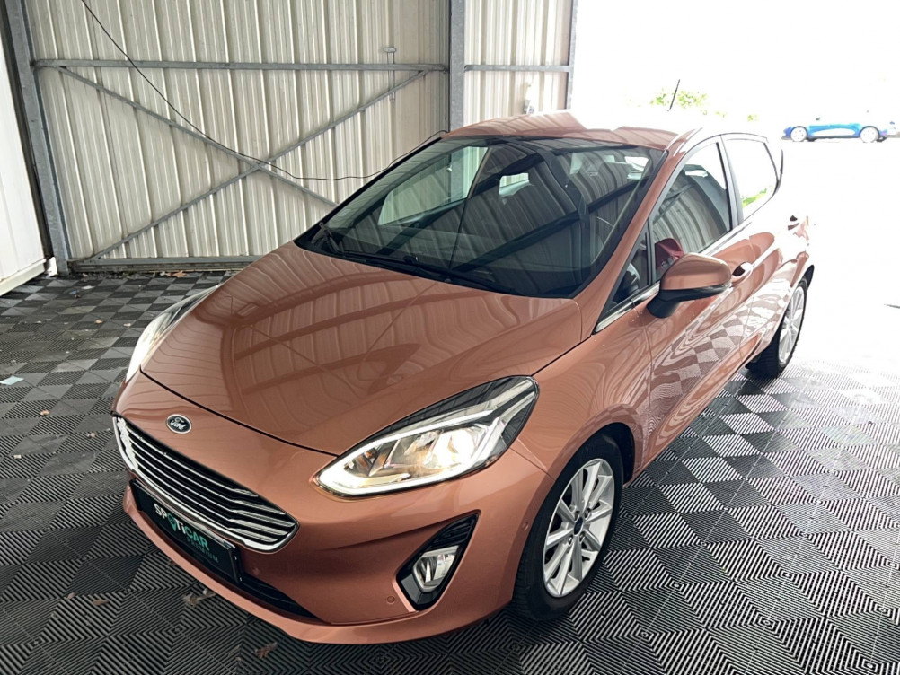 Acheter Ford Fiesta Fiesta 1.0 EcoBoost 100 ch S&S BVA6 Titanium 5p occasion dans les concessions du Groupe Faurie