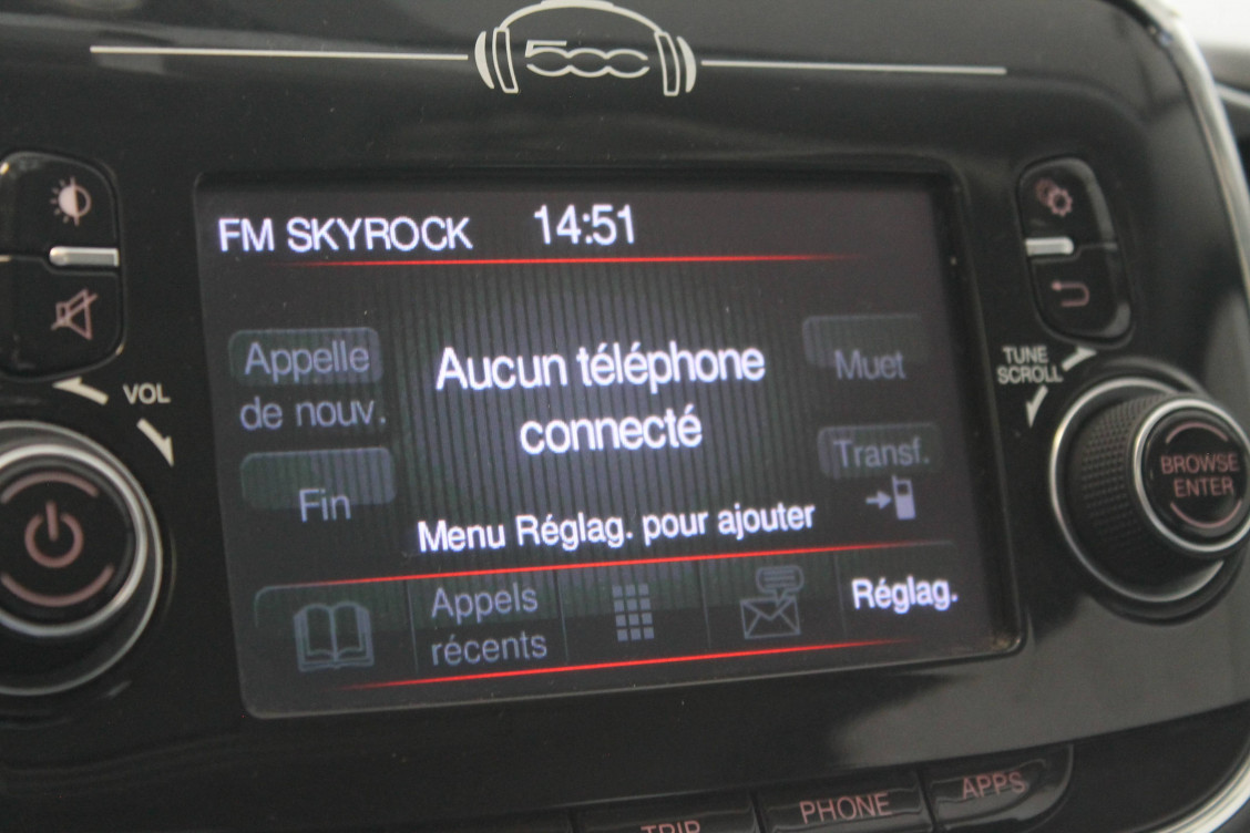 Acheter Fiat 500 500 1.2 69 ch Lounge 3p occasion dans les concessions du Groupe Faurie
