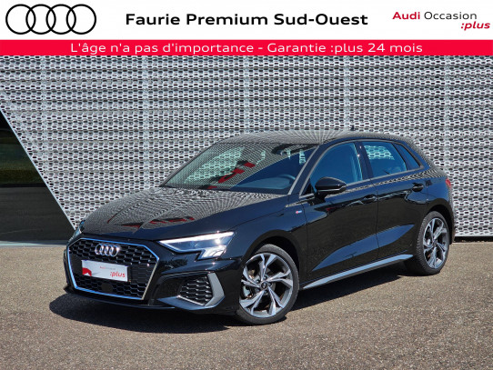 Acheter Audi A3 A3 Sportback 35 TDI 150 S tronic 7 S Line 5p occasion dans les concessions du Groupe Faurie