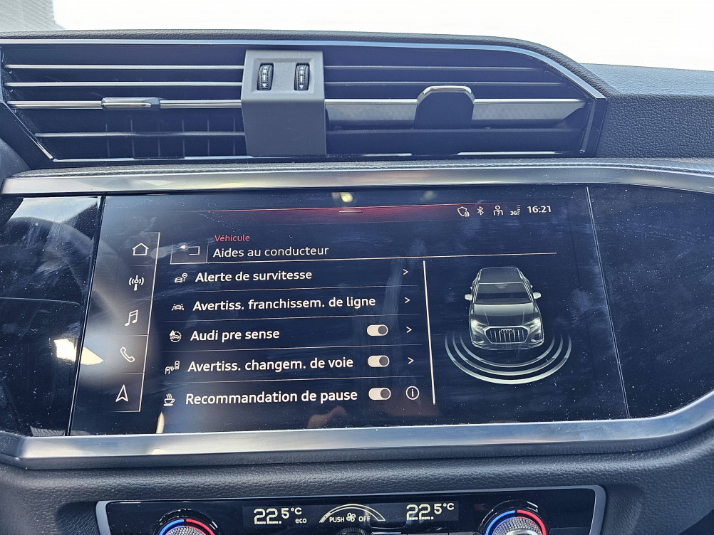 Acheter Audi Q3 Q3 35 TFSI 150 ch S tronic 7 S line 5p occasion dans les concessions du Groupe Faurie