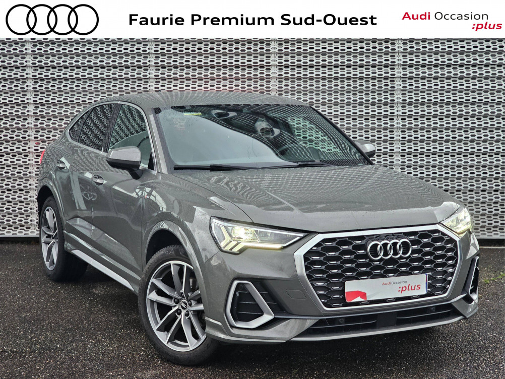 Acheter Audi Q3 Q3 Sportback 35 TDI 150 ch S tronic 7 S Edition 5p occasion dans les concessions du Groupe Faurie