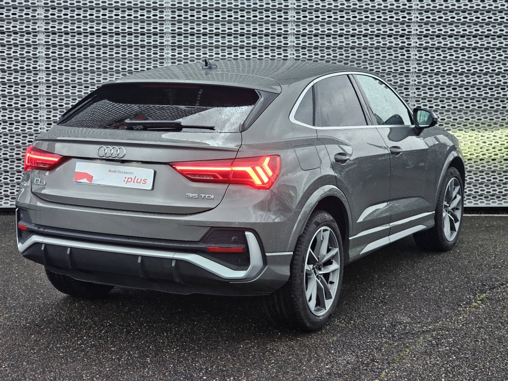 Acheter Audi Q3 Q3 Sportback 35 TDI 150 ch S tronic 7 S Edition 5p occasion dans les concessions du Groupe Faurie