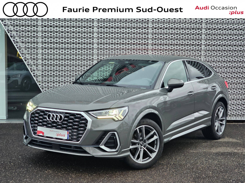 Acheter Audi Q3 Q3 Sportback 35 TDI 150 ch S tronic 7 S Edition 5p occasion dans les concessions du Groupe Faurie