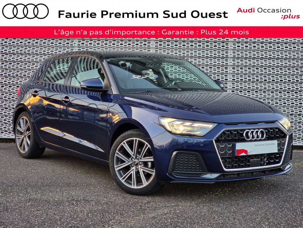 Acheter Audi A1 A1 Sportback 25 TFSI 95 ch S tronic 7 Advanced 5p occasion dans les concessions du Groupe Faurie