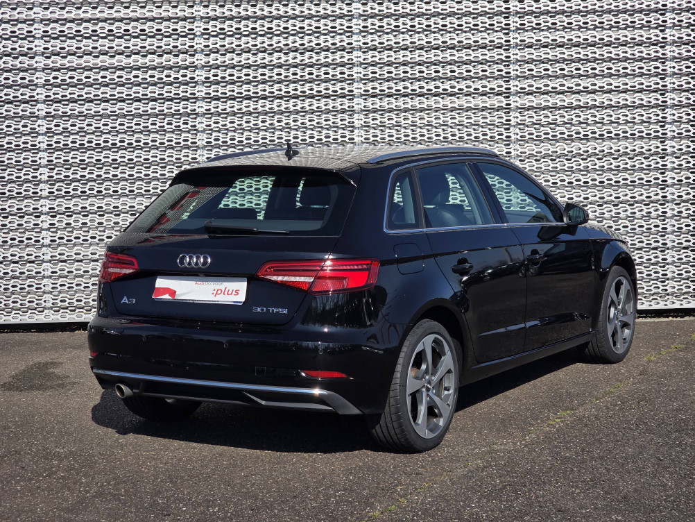 Acheter Audi A3 A3 Sportback 30 TFSI 116 S tronic 7 Design Luxe 5p occasion dans les concessions du Groupe Faurie