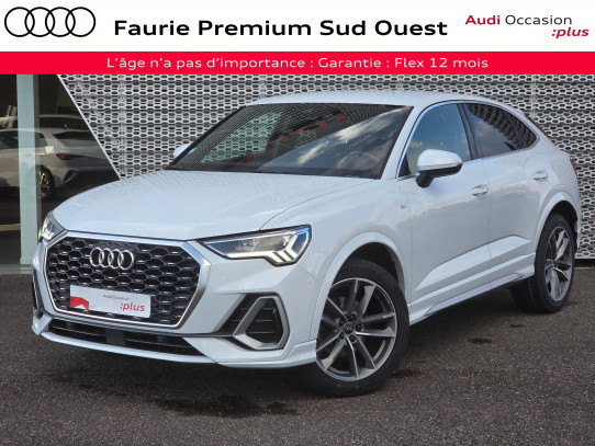 Acheter Audi Q3 Q3 Sportback 35 TDI 150 ch S tronic 7 S line 5p occasion dans les concessions du Groupe Faurie