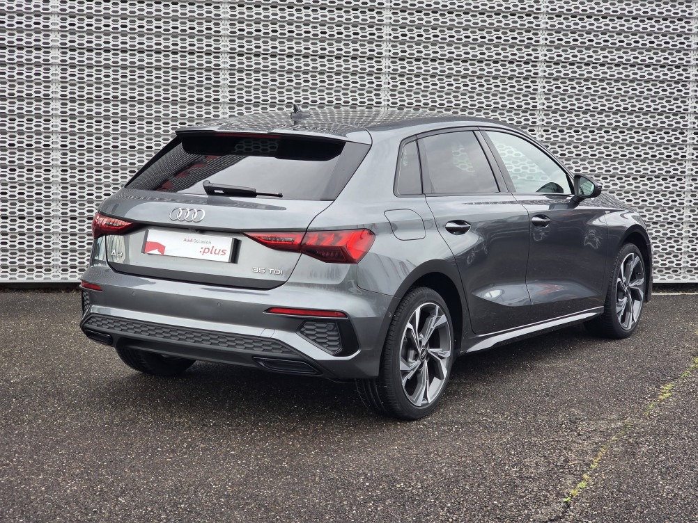 Acheter Audi A3 A3 Sportback 35 TDI 150 S tronic 7 S Line 5p occasion dans les concessions du Groupe Faurie
