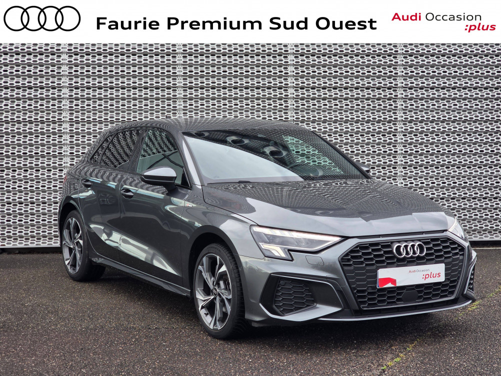 Acheter Audi A3 A3 Sportback 35 TDI 150 S tronic 7 S Line 5p occasion dans les concessions du Groupe Faurie