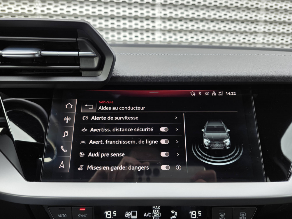 Acheter Audi A3 A3 Sportback 35 TDI 150 S tronic 7 S Line 5p occasion dans les concessions du Groupe Faurie