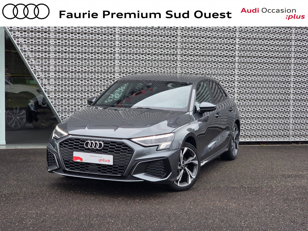 Acheter Audi A3 A3 Sportback 35 TDI 150 S tronic 7 S Line 5p occasion dans les concessions du Groupe Faurie