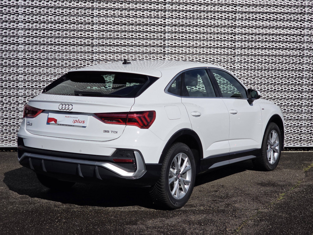 Acheter Audi Q3 Q3 Sportback 35 TDI 150 ch S tronic 7 S line 5p occasion dans les concessions du Groupe Faurie