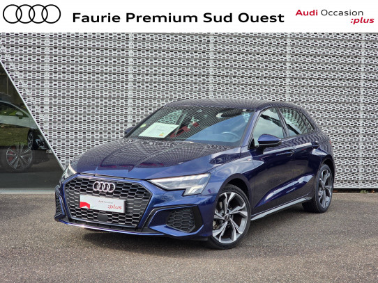 Acheter Audi A3 A3 Sportback 35 TDI 150 S tronic 7 S Line 5p occasion dans les concessions du Groupe Faurie