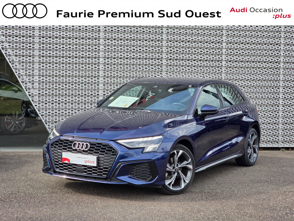 Acheter Audi A3 A3 Sportback 35 TDI 150 S tronic 7 S Line 5p occasion dans les concessions du Groupe Faurie