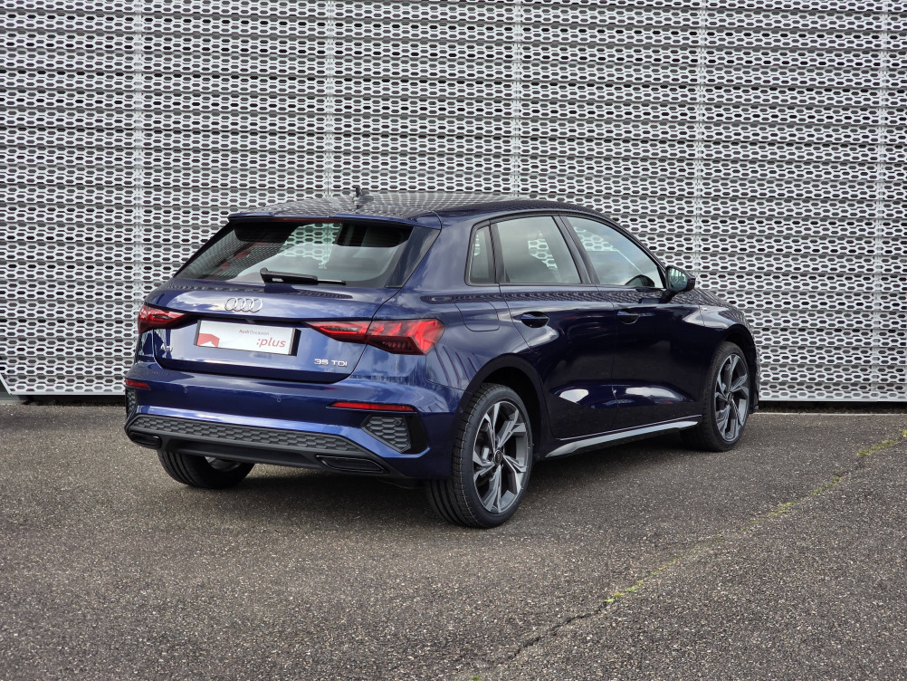 Acheter Audi A3 A3 Sportback 35 TDI 150 S tronic 7 S Line 5p occasion dans les concessions du Groupe Faurie
