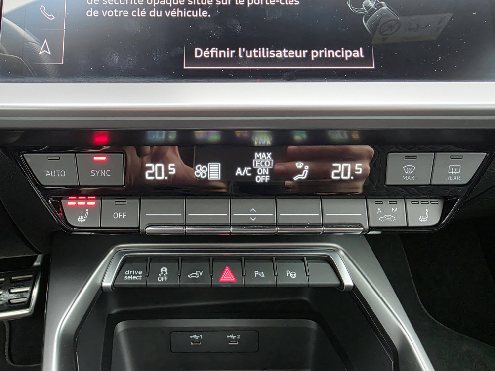 Acheter Audi A3 A3 Sportback 40 TFSIe 204 S tronic 6 S Line 5p occasion dans les concessions du Groupe Faurie