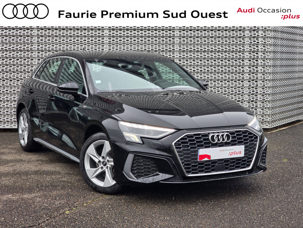 Acheter Audi A3 A3 Sportback 40 TFSIe 204 S tronic 6 S Line 5p occasion dans les concessions du Groupe Faurie