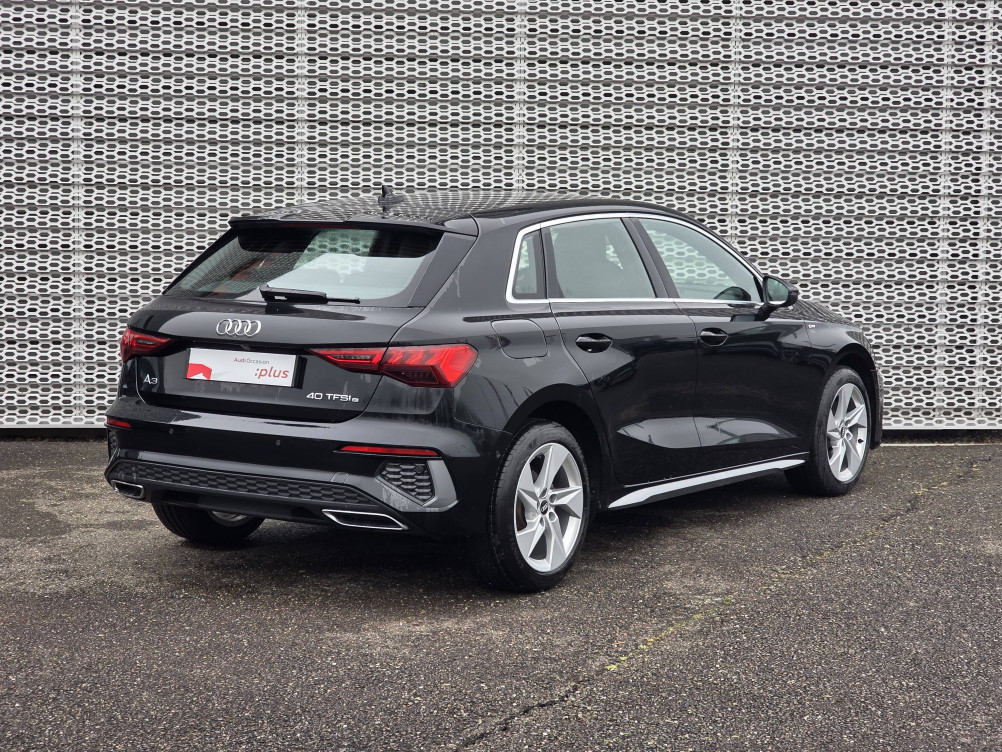 Acheter Audi A3 A3 Sportback 40 TFSIe 204 S tronic 6 S Line 5p occasion dans les concessions du Groupe Faurie