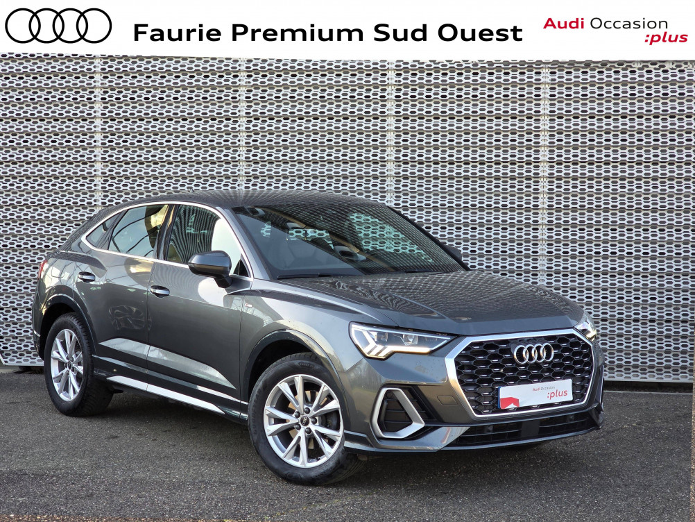 Acheter Audi Q3 Q3 Sportback 35 TDI 150 ch S tronic 7 S line 5p occasion dans les concessions du Groupe Faurie