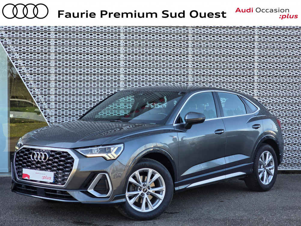 Acheter Audi Q3 Q3 Sportback 35 TDI 150 ch S tronic 7 S line 5p occasion dans les concessions du Groupe Faurie