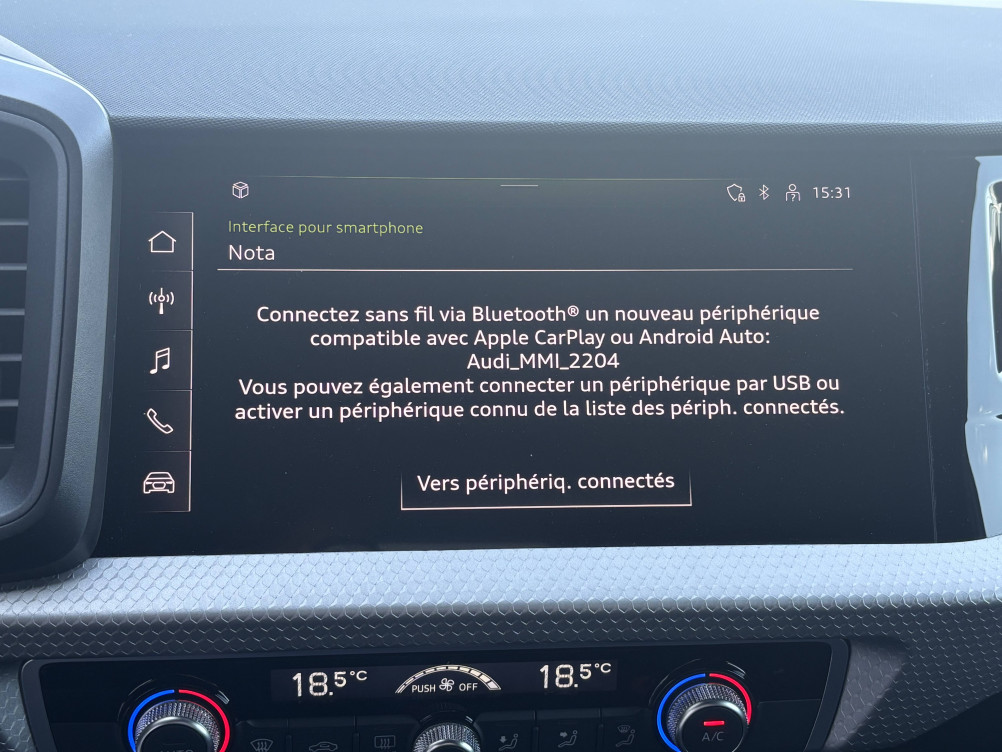 Acheter Audi A1 A1 Sportback 25 TFSI 95 ch S tronic 7 S Line 5p occasion dans les concessions du Groupe Faurie