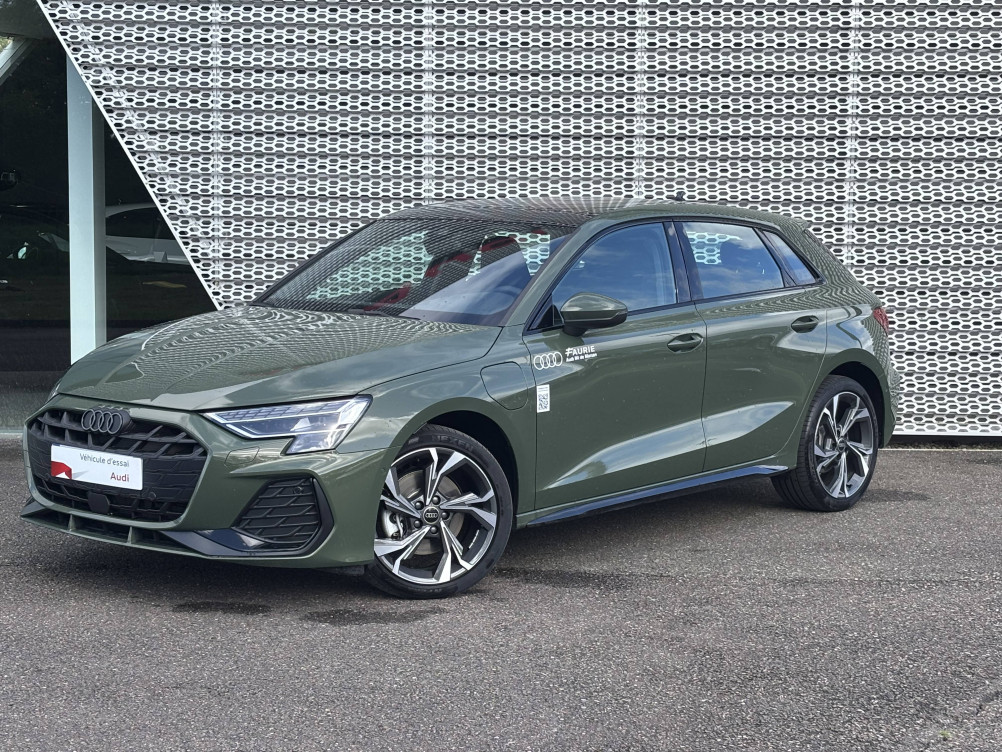 Acheter Audi A3 A3 Sportback 40 TFSI e Hybride rechargeable 204 S tronic 6 S line 5p neuf dans les concessions du Groupe Faurie