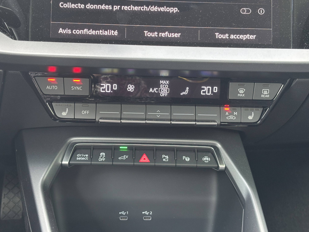 Acheter Audi A3 A3 Sportback 40 TFSI e Hybride rechargeable 204 S tronic 6 S line 5p neuf dans les concessions du Groupe Faurie