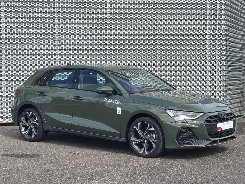 Acheter Audi A3 A3 Sportback 40 TFSI e Hybride rechargeable 204 S tronic 6 S line 5p neuf dans les concessions du Groupe Faurie