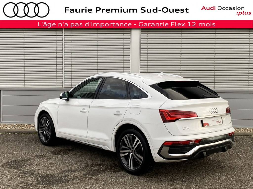 Acheter Audi Q5 Q5 Sportback 55 TFSIe 367 S tronic 7 Quattro S line 5p occasion dans les concessions du Groupe Faurie