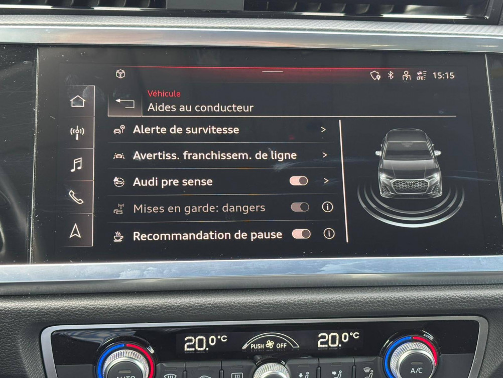Acheter Audi Q3 Q3 Sportback 35 TFSI 150 ch S tronic 7 Advanced 5p occasion dans les concessions du Groupe Faurie