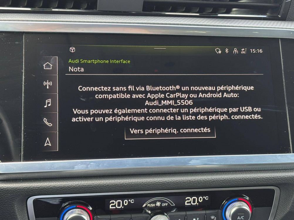Acheter Audi Q3 Q3 Sportback 35 TFSI 150 ch S tronic 7 Advanced 5p occasion dans les concessions du Groupe Faurie