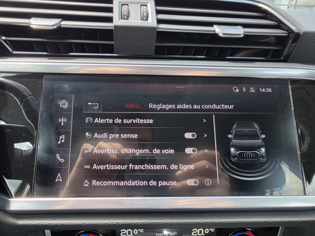 Acheter Audi Q3 Q3 35 TFSI 150 ch S tronic 7 Design 5p occasion dans les concessions du Groupe Faurie