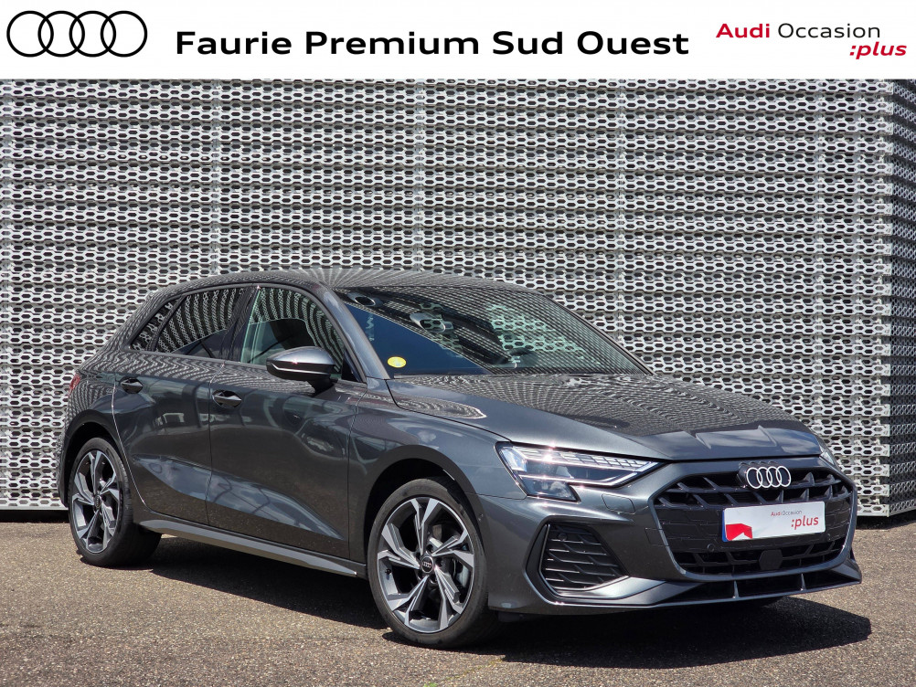 Acheter Audi A3 A3 Sportback 35 TDI 150 S tronic 7 S line 5p occasion dans les concessions du Groupe Faurie