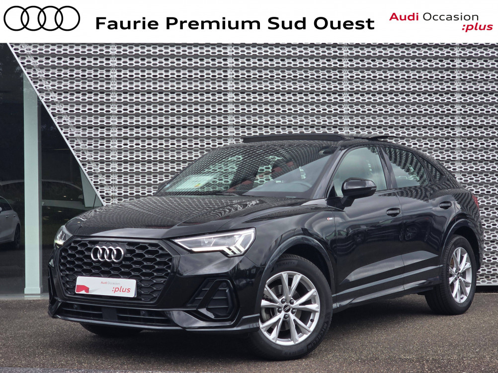 Acheter Audi Q3 Q3 Sportback 35 TDI 150 ch S tronic 7 S line 5p occasion dans les concessions du Groupe Faurie