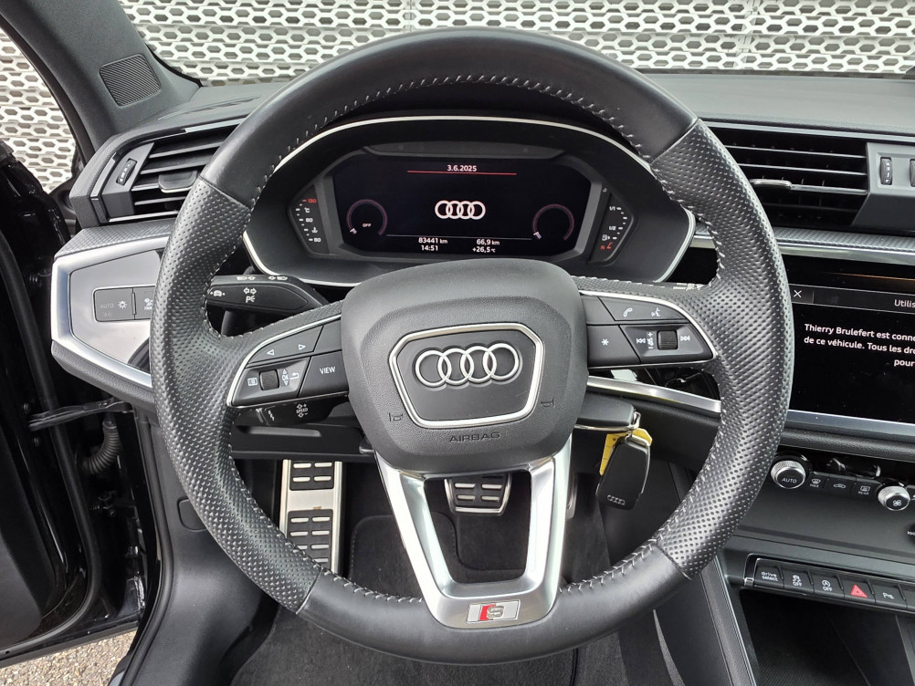 Acheter Audi Q3 Q3 Sportback 35 TDI 150 ch S tronic 7 S line 5p occasion dans les concessions du Groupe Faurie