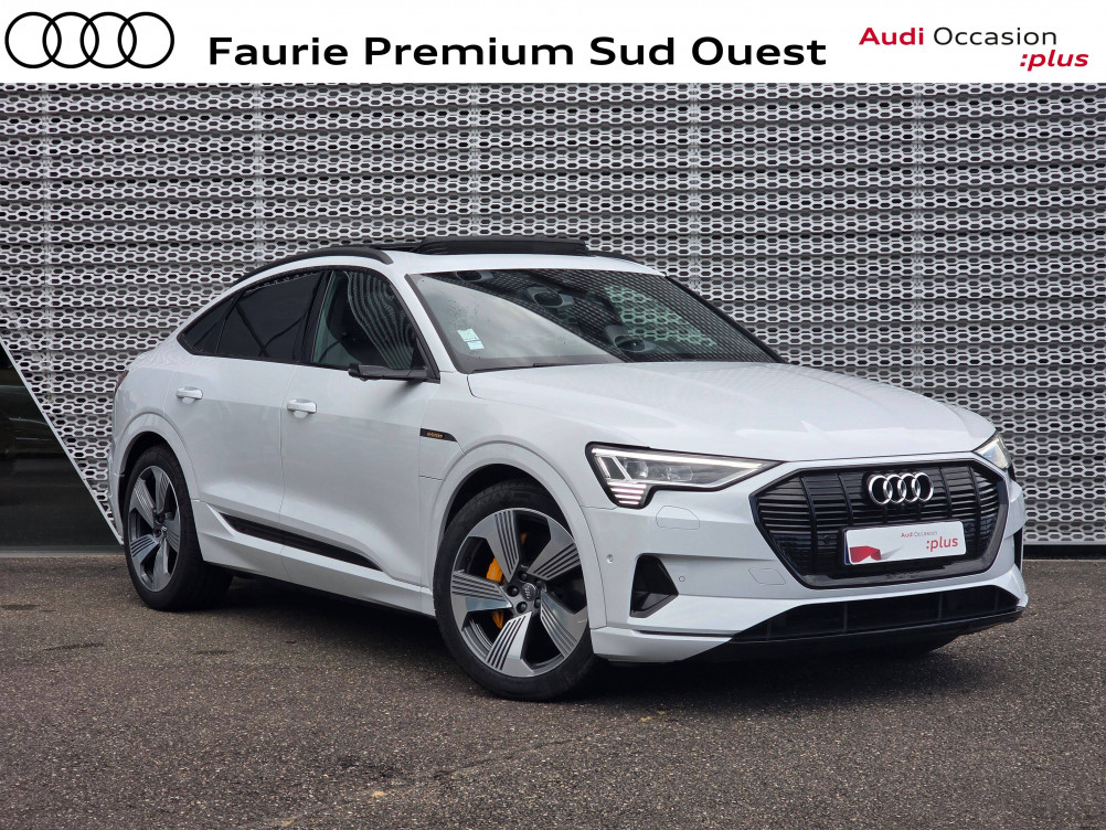 Acheter Audi E-Tron e-tron Sportback 50 quattro 313 ch Avus Extended 5p occasion dans les concessions du Groupe Faurie