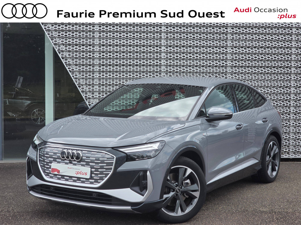 Acheter Audi Q4 Q4 e-tron Sportback 50 quattro 299 ch 82 kW S line 5p occasion dans les concessions du Groupe Faurie