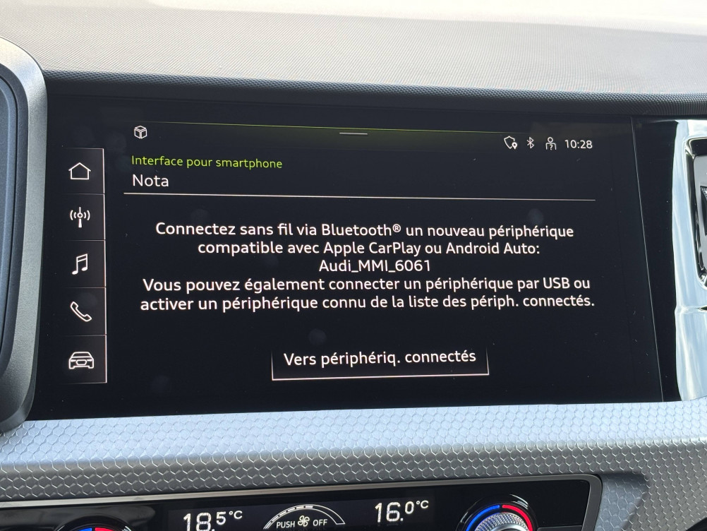 Acheter Audi A1 A1 Sportback 30 TFSI 116 ch S tronic 7 S Line 5p occasion dans les concessions du Groupe Faurie