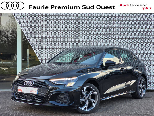 Acheter Audi A3 A3 Sportback 35 TDI 150 S tronic 7 S Line 5p occasion dans les concessions du Groupe Faurie