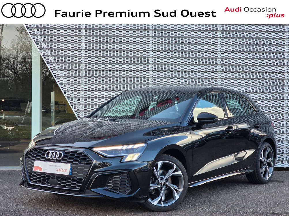 Acheter Audi A3 A3 Sportback 35 TDI 150 S tronic 7 S Line 5p occasion dans les concessions du Groupe Faurie