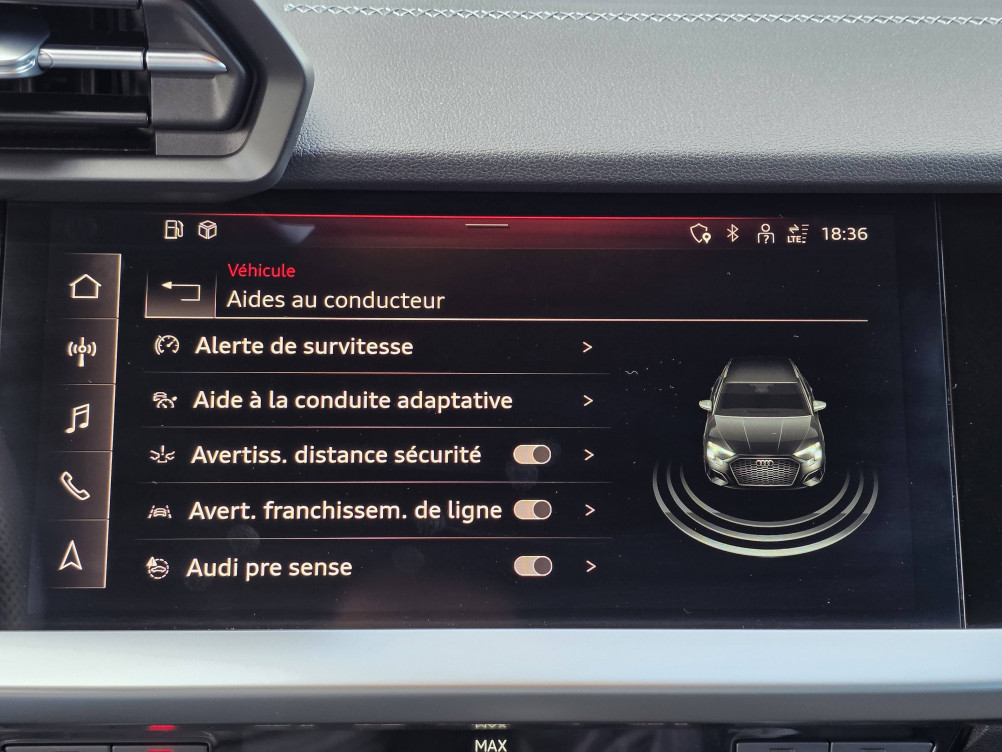 Acheter Audi A3 A3 Sportback 35 TDI 150 S tronic 7 S Line 5p occasion dans les concessions du Groupe Faurie