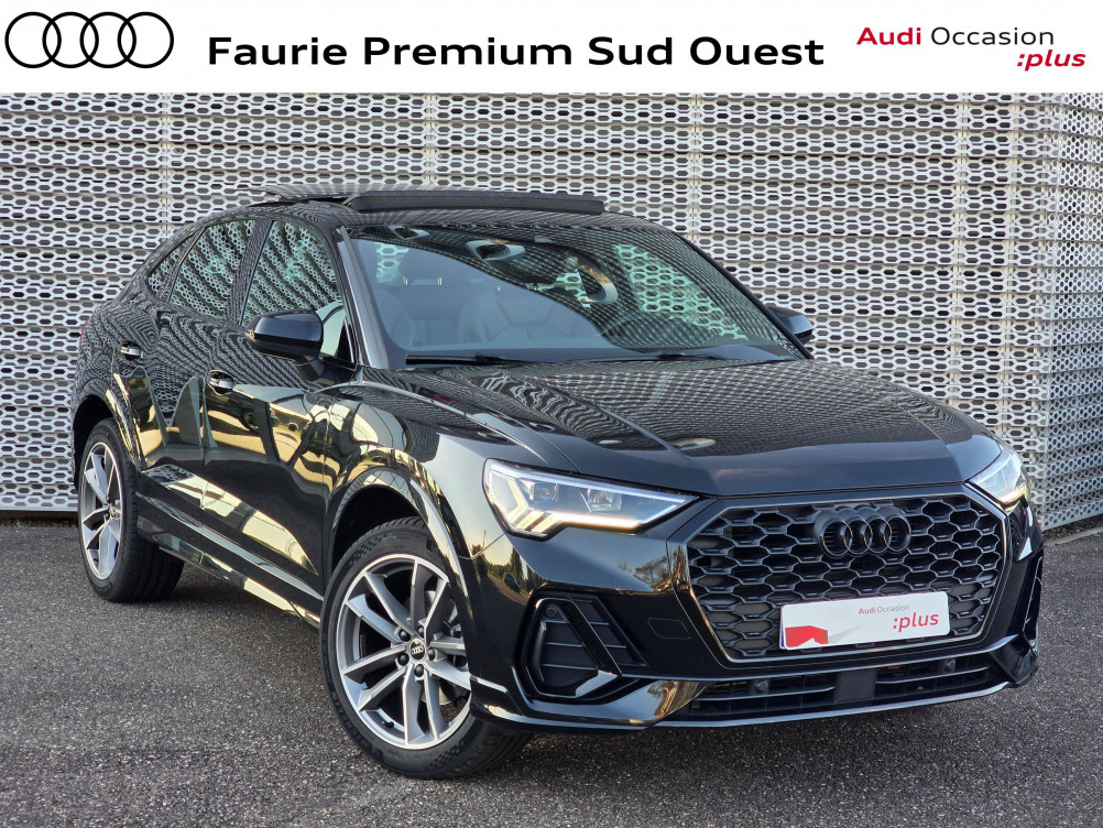 Acheter Audi Q3 Q3 Sportback 35 TDI 150 ch S tronic 7 S line 5p occasion dans les concessions du Groupe Faurie